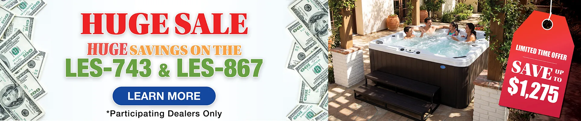 Calspas hot tub being used in a family setting - Winnipeg